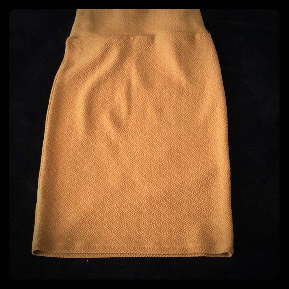 Cassie skirt - mustard